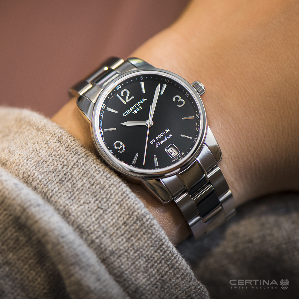 Women Quartz DS Podium Lady 33mm watch by Certina